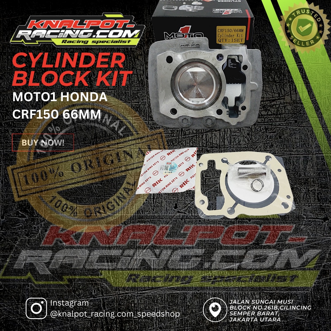CYLINDER BLOCK KIT MOTO1 HONDA CRF150 66MM